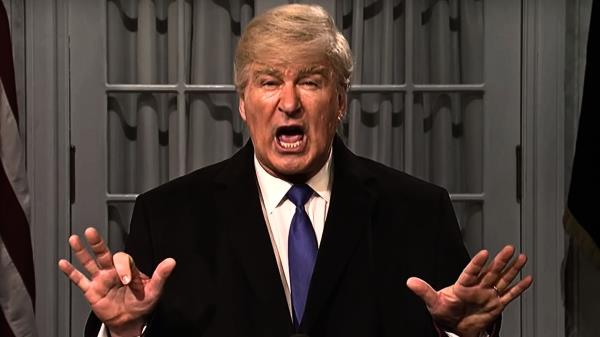 Alec Baldwin as Donald Trump on Saturday Night Live
